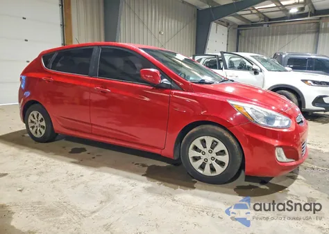 2015 Hyundai Accent Gs z USA, uszkodzony, nr VIN KMHCT5AE4FU208875